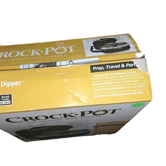 Crock- Pot Little Triple  Dipper - NIB - Picture 10 of 10